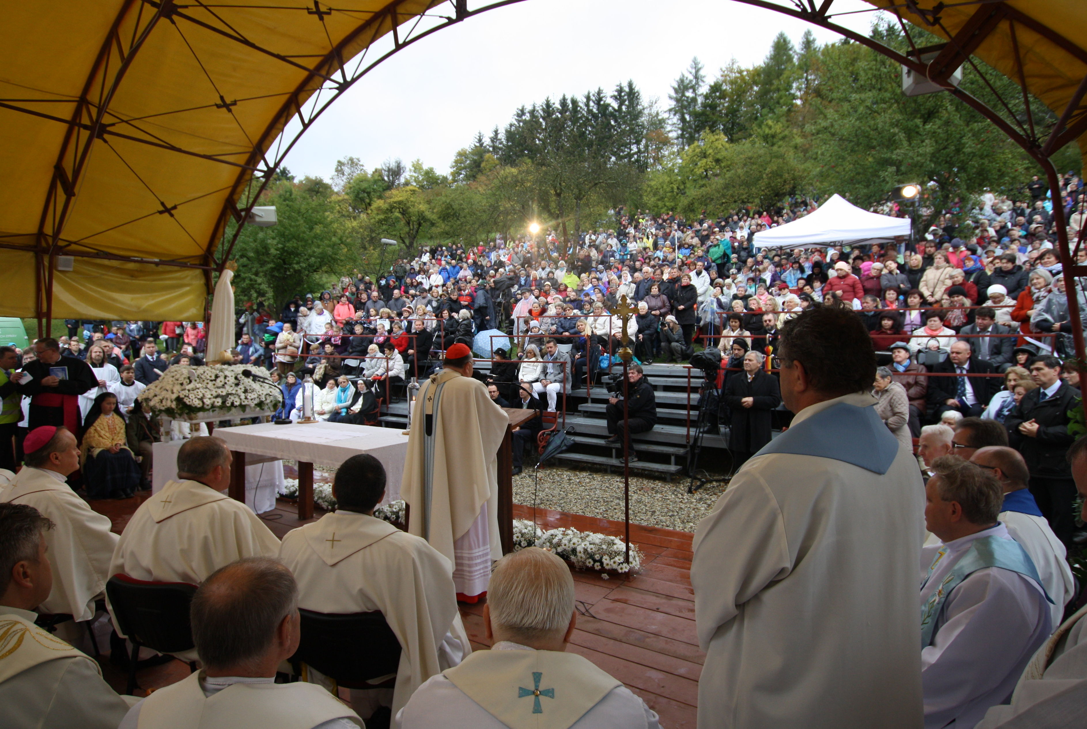 Vyvrcholení Jubilea Fatimy 7.10.2017 v Koclířově se zasvěcením ČR Panně Marii