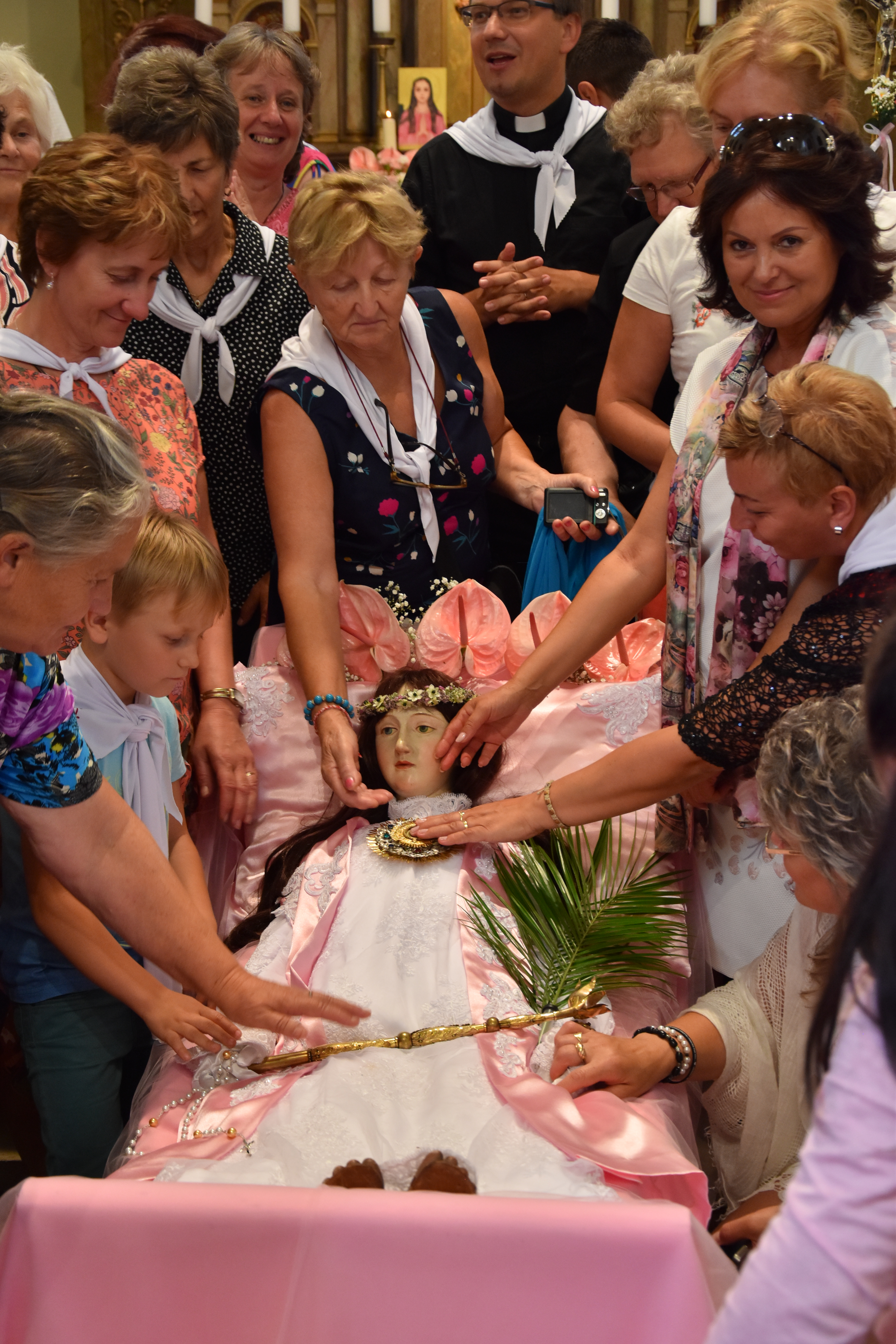 SV. FILOMÉNA - 25. 5. výroční den nalezení jejího hrobu.