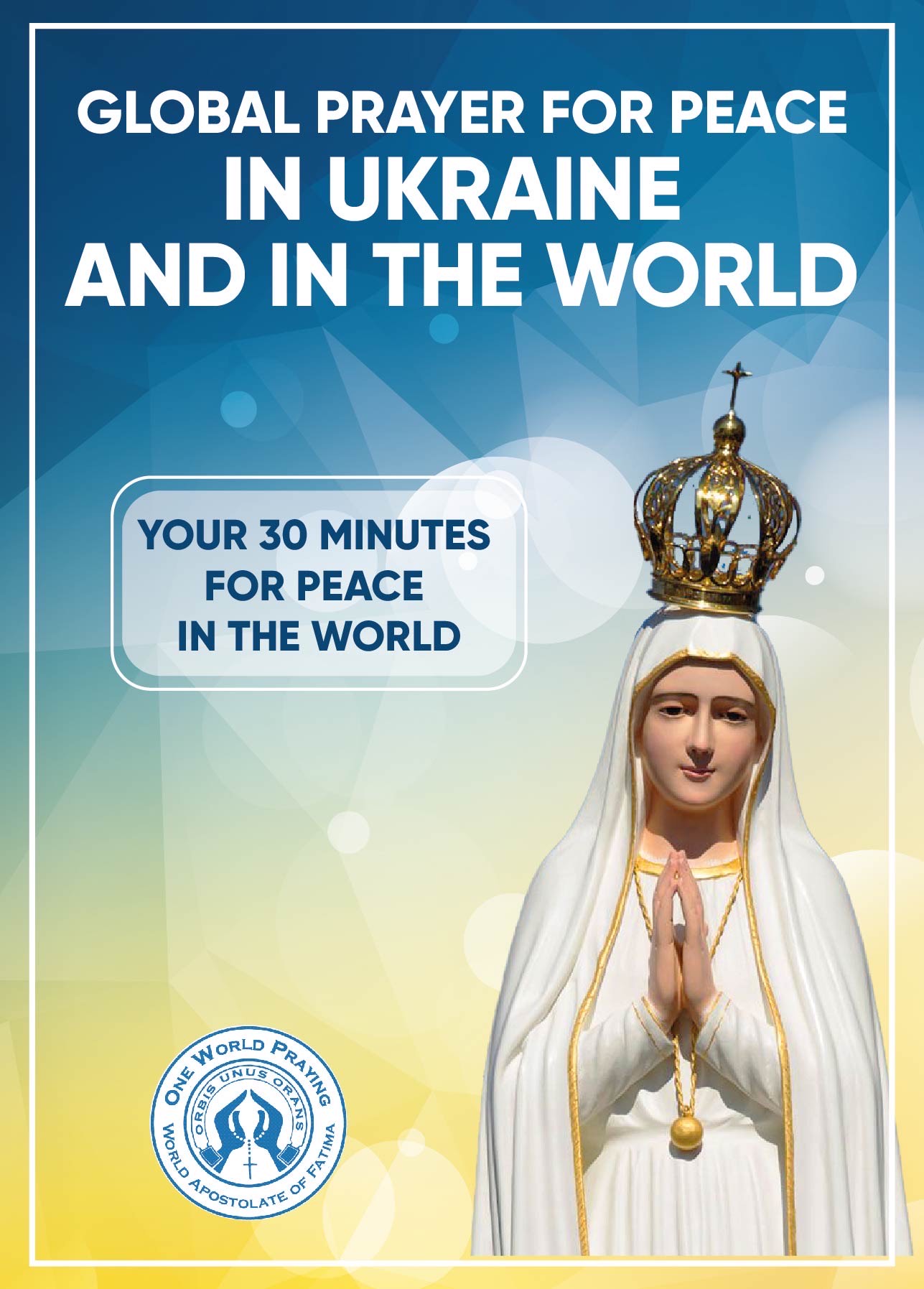 Online růženec za mír – středa 25. března 2026